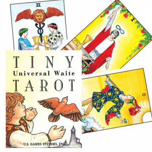 Mini carti de tarot Universal Waite 3.5 cm - Img 5