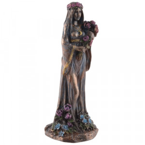 Mini statueta zeita celtica Maiden 11cm