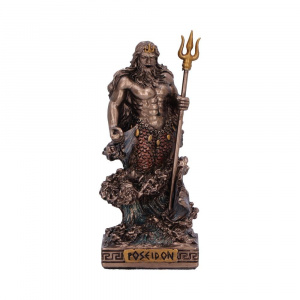 Mini statueta zeul marii Poseidon 8.5cm