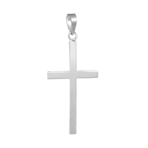 Pandantiv Argint 925 Cruce Minimalista – Simbol al Credintei si Protectiei, 3 cm