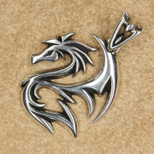 Pandantiv argint Dragon celtic