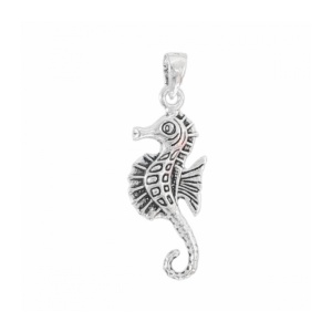 Pandantiv Calut de mare, argint 925 – grija si devotament, 2.4 cm