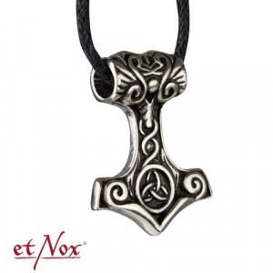Pandantiv din argint Ciocanul lui Thor 2.7 cm - Img 3