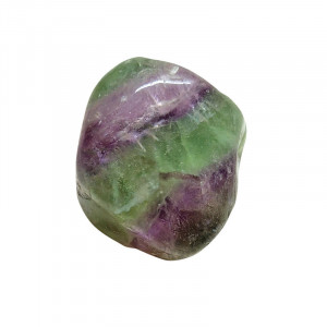 Piatra semipretioasa Fluorit, 1 buc 2.5 x 3.5cm, talisman pentru Pace si Calm