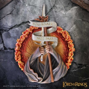 Placheta de perete licentiata Lord of the Rings You Shall Not Pass 30.4 cm