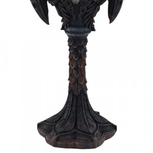 Pocal gotic corb Black Raven 20 cm - Img 2