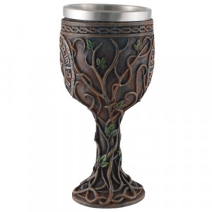 Pocal Wicca Witch Chalice 16 cm - Img 3