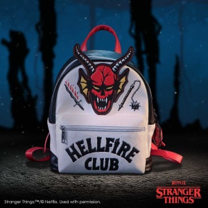 Rucsac mic din piele ecologica Stranger Things - Hellfire Club - Img 7