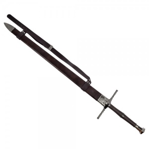 Sabie decorativa cu teaca The Witcher - Geralt 121.5 cm - Img 2