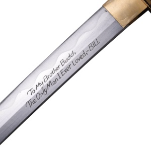 Sabie decorativa katana Kill Bill - Budd 102 cm - Img 2