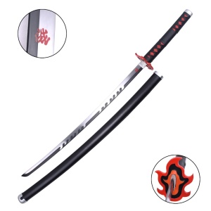 Sabie decorativa katana Kimetsu no Yaiba (Demon Slayer) - Tanjirou Kamado 96 cm