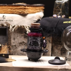 Sare de Baie Ancient Witch cu Pandantiv Ametist – Seductie, 240 g - Img 2