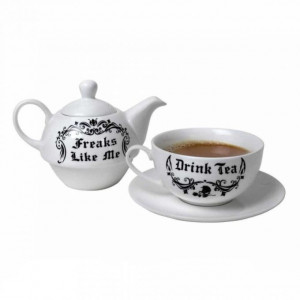Set Ceai Freaks like me drink tea - pentru o persoana 16.5 cm - Img 3