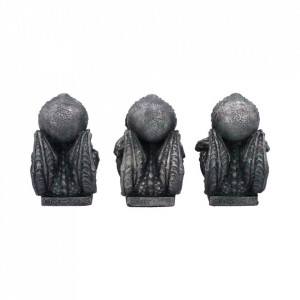Set statuete Trei monstri marini intelepti Cthulhu 7.6cm - Img 4