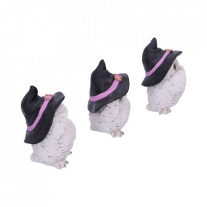 Set Trei bufnite vrajitoare intelepte 9cm - Img 4