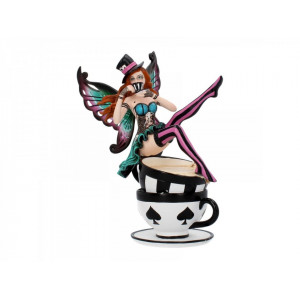 Statueta Alice in Tara Minunilor - Mad Hatter - 16 cm - Img 1