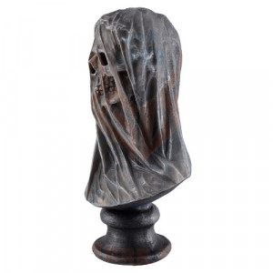 Statueta bust craniu Dark Veil 21cm - Img 4