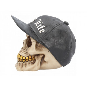 Statueta craniu Thug Life 16 cm - Img 3