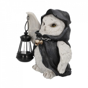 Statueta cu led bufnita alba Reapers Flight 17cm - Img 2
