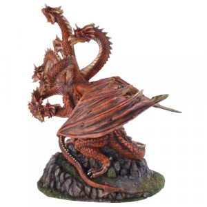 Statueta dragon cu sapte capete Apokalyps 35cm - Img 4
