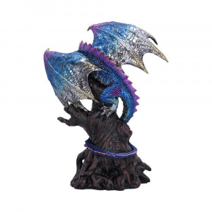 Statueta dragon in copac Ealdwoode - Poveste de Dragoste 27.5 cm - Img 3