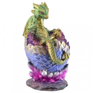 Statueta Dragonel in ou 14 cm - Img 7