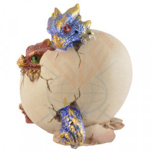 Statueta Dragonel in ou 9 cm - Img 2