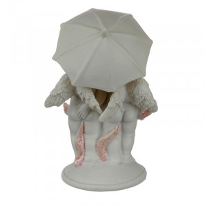 statueta ingeras sub umbreluta