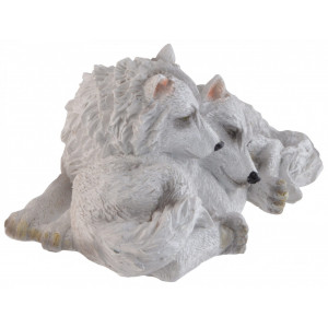 Statueta Lupi arctici 10 cm - Img 6
