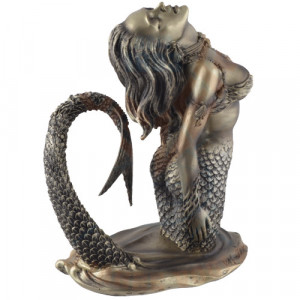 Statueta mitologica Sirena 19cm - Img 5