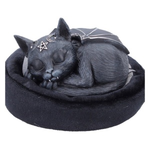 Statueta pisicuta demonica Malpuss dreams, Cult Cuties – decor gotic fantasy, 8.8 cm - Img 5