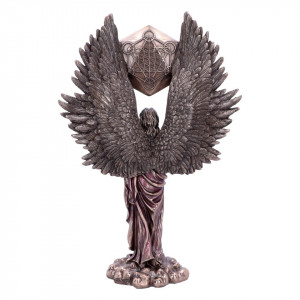 Statueta rasina si bronz Arhanghelul Metatron 35cm - Img 2