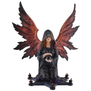 Statueta rasina zana gotica Dark Angel 23 cm