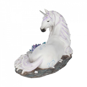 Statueta unicorn cu cristale Liniste 20 cm - Img 3