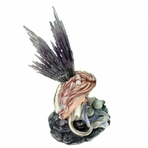 Statueta zana cu dragon Crystalia 31 cm - Img 7