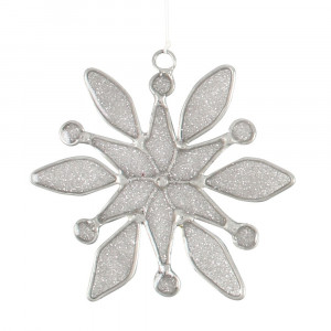 Suncatcher Fulg de zapada 13.5 cm - Img 2