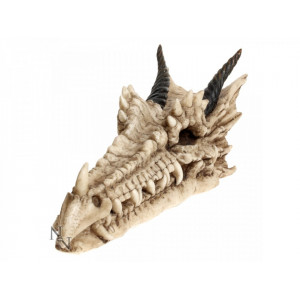 Suport betisoare tamaie craniu dragon Draco 24 cm - Img 1