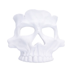 Suport lumanare craniu alb Afterglow 11.8cm - Nemesis Now