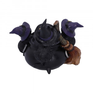Suport lumanare pisicute Familiar Cauldron 12.5 cm - Img 3