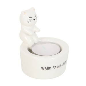 Suport lumanari pisicuta Warm Paws, Happy Heart - Img 2
