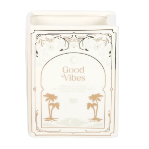 Vaza din ceramica in forma de carte The Book Club - Good Vibes - Img 4