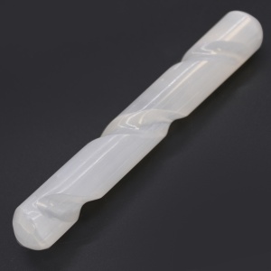 Bagheta spiralata din Selenit, pentru Purificare 16cm - Img 2