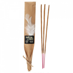 Betisoare parfumate de tamaie Native Soul - Salvie Alba si Palo Santo 23cm - Img 2
