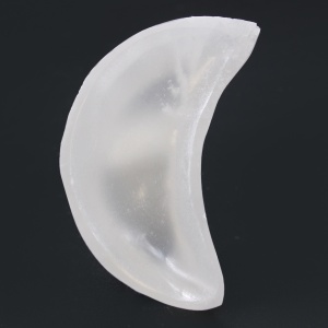 Bol in forma de semiluna din Selenit, pentru Purificare 10cm - Img 4