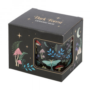 Cana ceramica Dark Forest, capacitate 340 ml - Img 4