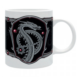 Cana ceramica licenta House of the Dragon - Silver Dragon 320ml - Img 2