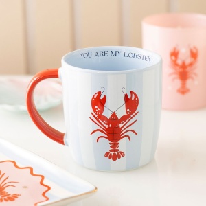 Cana ceramica You Are My Lobster, capacitate 350 ml - Img 6