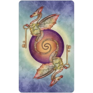 Carti Oracol For the Love of Dragons – putere, libertate si magie, 44 carti + ghid | Amy Brown - Img 4