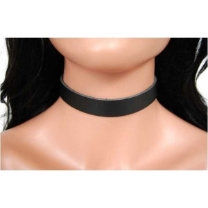 Choker piele naturala Simply 2 cm - Img 2