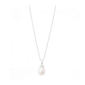 Colier din argint Perla 40+3.5cm